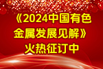 《2024中国MK金属发展见解》火热征订中